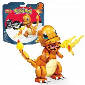 Mega Charmander Średni Pokemon do zbudowania GKY96 Fisher Price