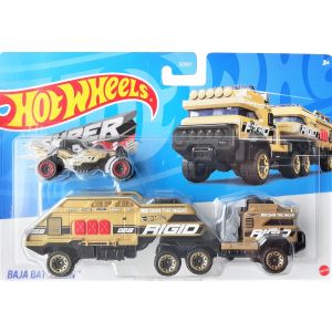 Hot Wheels Super Rigs Ciężarówka Baja Battalion HMF91 Mattel