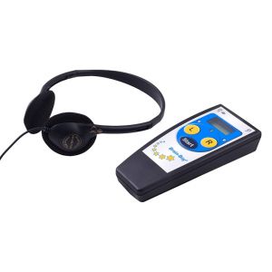 Urządzenie do indywidualnego treningu słuchowego w zestawie ze słuchawkami