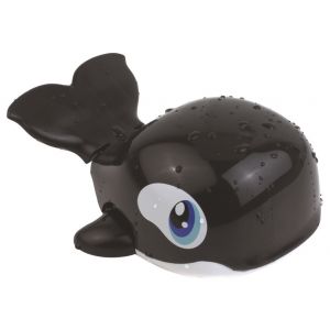 Zabawka do kąpieli Pływające zwierzątka Wieloryb czarny 4301 Dumel Discovery