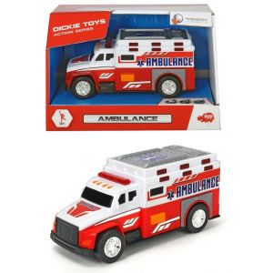 Ambulans Action Series światło dźwięk 15 cm 203302013 Dickie Toys