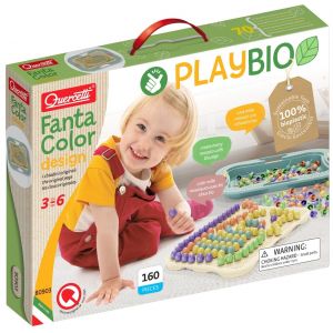 Gra zręcznościowa Fantacolor Design 160 elementów Playbio 040-80903 Quercetti