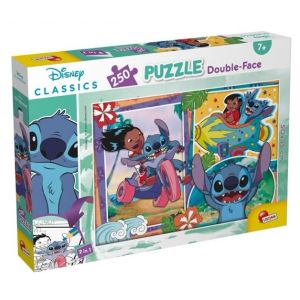 Puzzle dwustronne Lilo & Stitch 250 elementów 304-105823 Lisciani