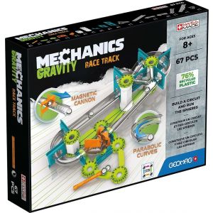 Klocki magnetyczne Mechanics Gravity RE Race Track 67 elementów G760 Geomag