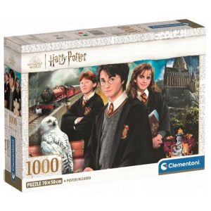 Puzzle 1000 elementów Compact Harry Potter 39862 Clementoni