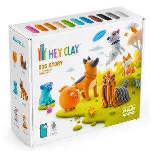 Hey Clay. Masa plastyczna Psy HCL15024CEE TM Toys