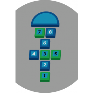 Gra korytarzowa - Klasy niebieskie, wersja 2