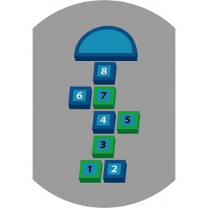 Gra korytarzowa - Klasy niebieskie wersja 3