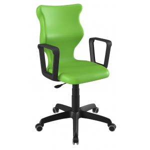 Krzesło Twist z podłokietnikami rozmiar 5 zielone
