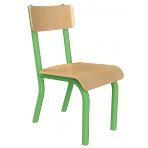 Krzesełko metalowe rozmiar 2 zielone