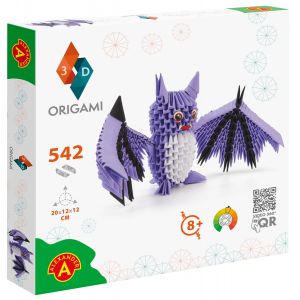 Zestaw kreatywne Origami 3D - Nietoperz 2554 Alexander