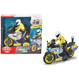 Motocykl policyjny SOS 17 cm 203712018 Dickie Toys