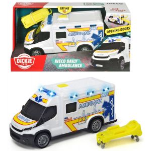 Ambulans SOS Iveco 18 cm 203713012 Dickie Toys