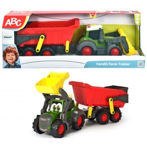  ABC Happy Fendt traktor z przyczepą 65cm 204119000 Dickie Toys