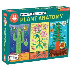 Puzzle edukacyjne 3w1 Anatomia roślin 300 elementów MP70227 Mudpuppy