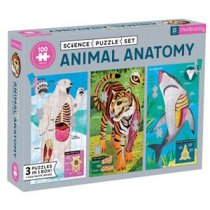Puzzle edukacyjne 3w1 Anatomia zwierząt 300 elementów MP70234 Mudpuppy