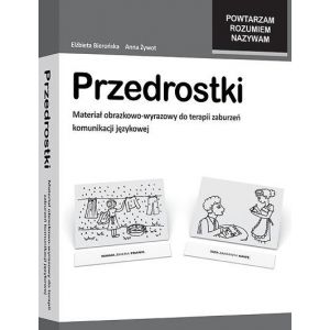 OUTLET Przedrostki. Materiał obrazkowo-wyrazowy do terapii zaburzeń komunikacji językowej