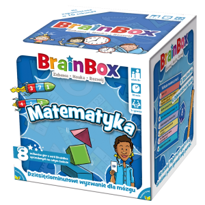 Gra edukacyjna BrainBox Matematyka druga edycja Rebel