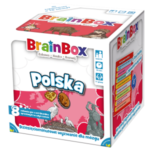 Gra edukacyjna BrainBox Polska druga edycja Rebel