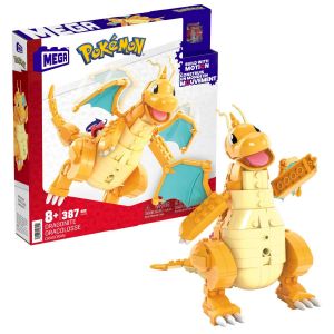 Mega Pokemon Dragonite do zbudowania HKT25 Mattel
