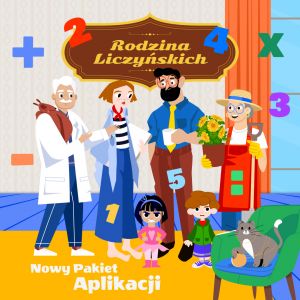 Pakiet 8 aplikacji - Rodzina Liczyńskich 