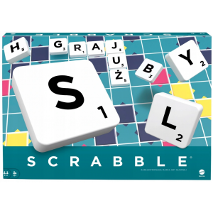 Gra rodzinna Scrabble Original Y9616 Mattel