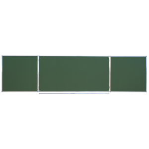 liniatura na zielonej tablicy typu A