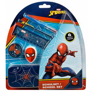Zestaw szkolny do pisania 6 elementów Spider-Man 1411SPMA6458 Undercover