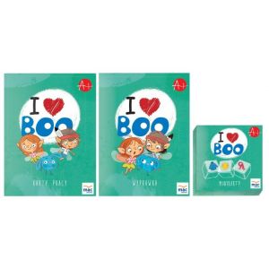I love Boo. Język angielski poziom A+. Pakiet. Sugerowana grupa wiekowa: Czterolatek