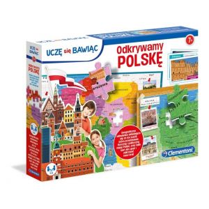 Gra edukacyjny Odkrywamy Polskę 50021 Clementoni
