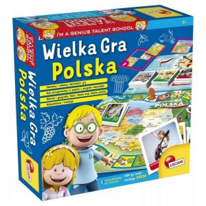 Mały Geniusz Wielka Gra Polska 304-P54398 Lisciani