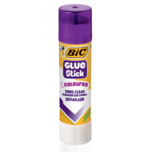 Klej fioletowy Colored Glue Stick 8g BIC