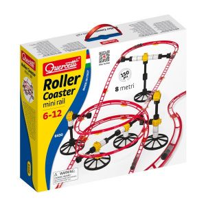 Tor kulkowy Roller Coaster Mini Rail 8 metrów 6430 Quercetti