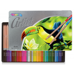 Kredki ołówkowe 36 kolorów Colorino Artist