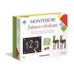Montessori Zestaw Liczby 50096 Clementoni