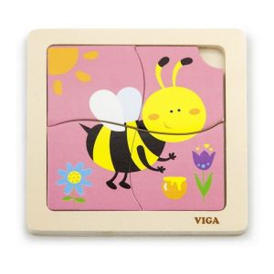 Puzzle na podkładce Pszczółka 50138 Viga