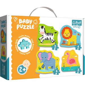 Baby Classic Puzzle Zwierzątka na safari 36073 Trefl