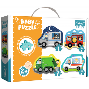 Baby Classic Puzzle Pojazdy i zawody 36071 Trefl