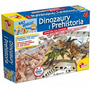 Mały Geniusz Puzzle Dinozaury i prehistoria 304-P50789 Lisciani