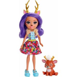 Lalka Danessa Deer z jelonkiem FXM75 Enchantimals Mattel