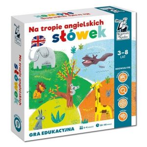 Gra edukacyjna Na tropie angielskich słówek Kapitan Nauka