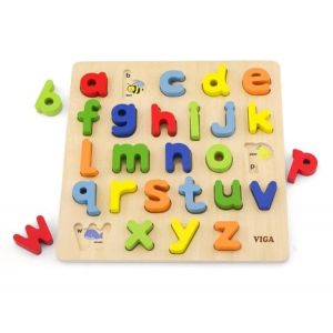 Drewniany Sorter alfabet 50125 Viga