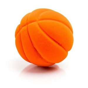 Piłka sensoryczna koszykówka pomarańczowa mała 203275 Rubbabu