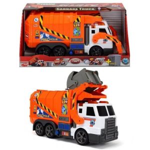 Duża pomarańczowa Śmieciarka z funkcjami 3308369 Dickie Toys