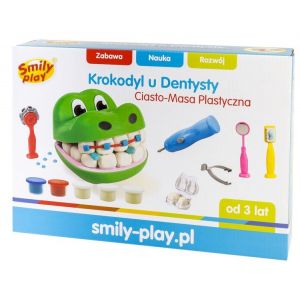 Ciasto-masa Krokodyl u dentysty SP83346 Smily Play