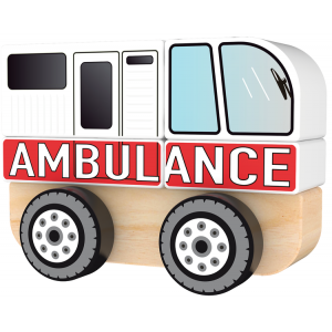 Drewniane autko Ambulans 61000 Trefl