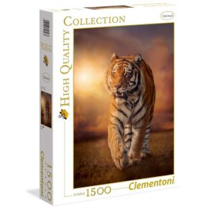 Puzzle 1500 elementów HQ Tygrys 31806 Clementoni
