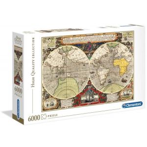 Puzzle 6000 elementów Antyczna mapa morska 36526 Clementoni
