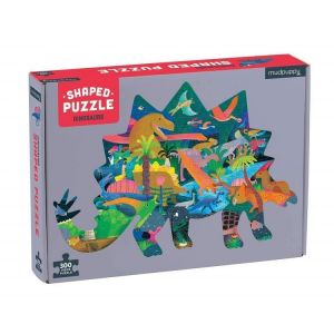 Puzzle kształty Dinozaury 300 elementów 57280 Mudpuppy