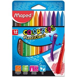 Kredki Colorpeps plastikowe 12 sztuk 862011 Maped
